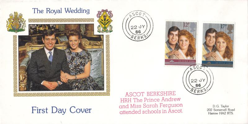 1986 (07) Wedding - DGT (Together on Couch Pose) Cover - Ascot CDS