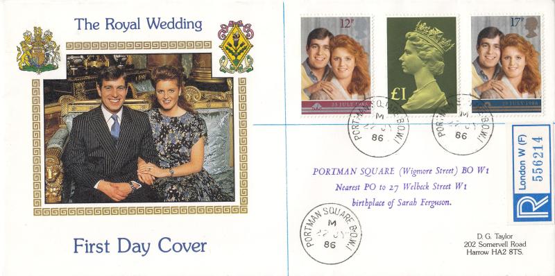 1986 (07) Wedding - DGT (Together on Couch Pose) Cover - Portman Square CDS