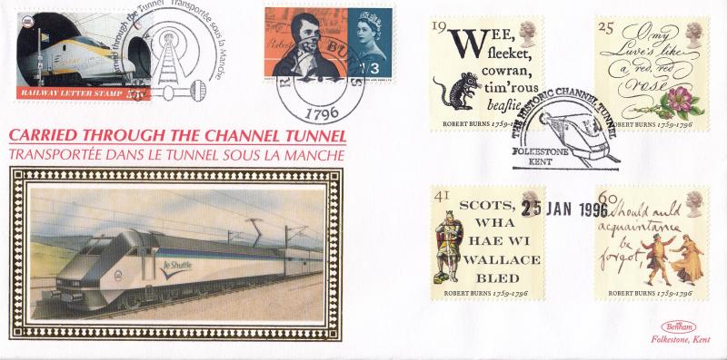 1996 (01) Robert Burns - Benham 'Through The Channel Tunnel' Official