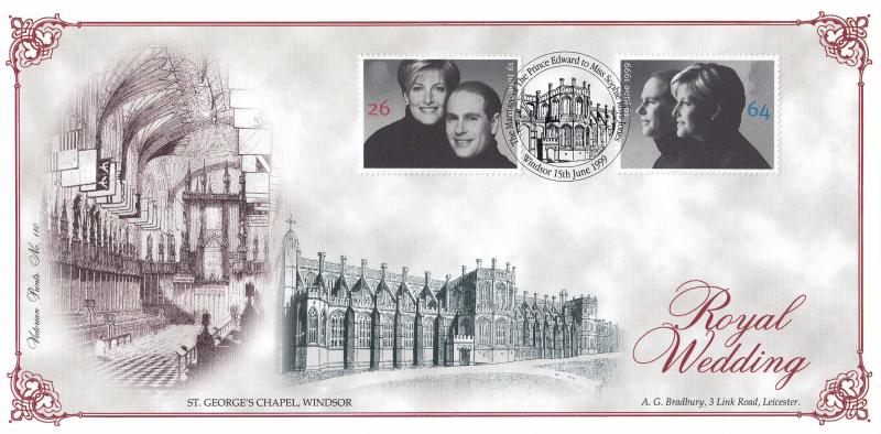 1999 (06) Wedding - Bradbury Victorian Print 140 Special - St George's Chapel Frontage H/S