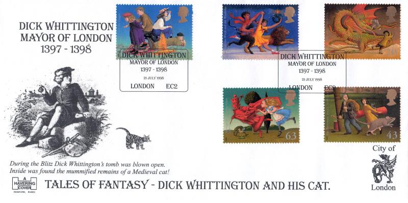 1998 (07) Magical Worlds - Havering 'Dick Whittington, Mayor of London' Official