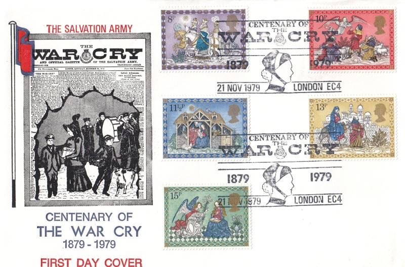 1979 (11) Christmas - Historic Relics 'Centenary Of The War Cry' Official