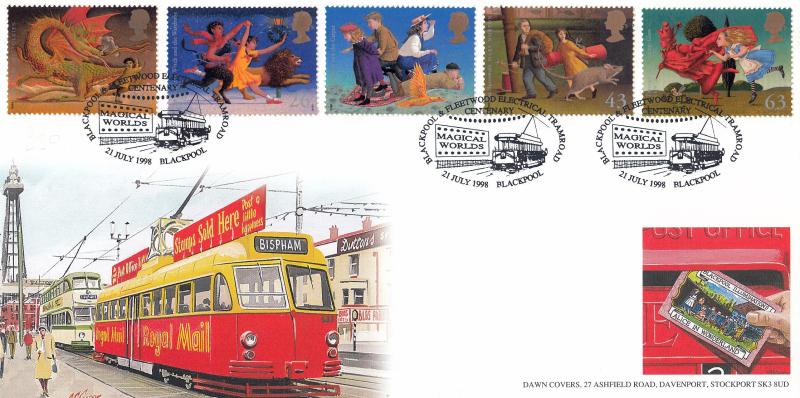 1998 (07) Magical Worlds - Dawn 'Blackpool & Fleetwood Tramroad' Official