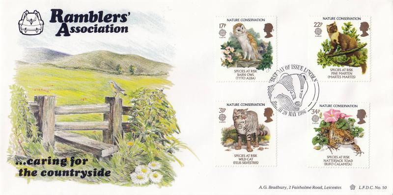 1986 (05) Nature - Bradbury LFDC 50 'Lincoln (Badger)' Special