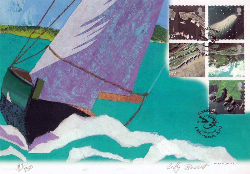 2002 (03) Coastlines - Westminster 'Palette' Official (First Yacht Over The Line Image)
