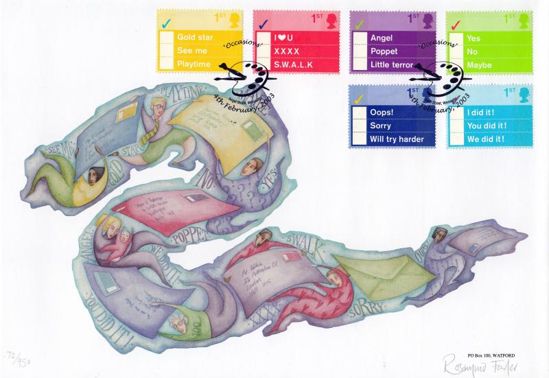 2003 (02) Occasions (Tick Boxes) - Westminster 'Palette' Official