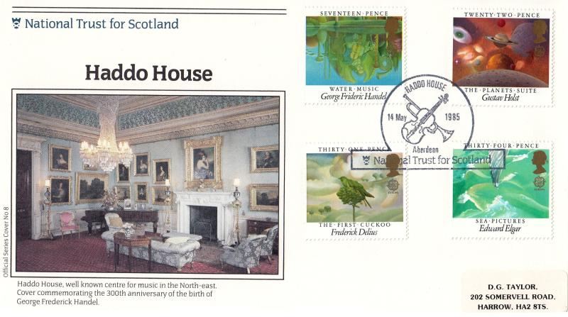 1985 (05) Composers - Pilgrim 'National Trust for Scotland, Haddo House' Official