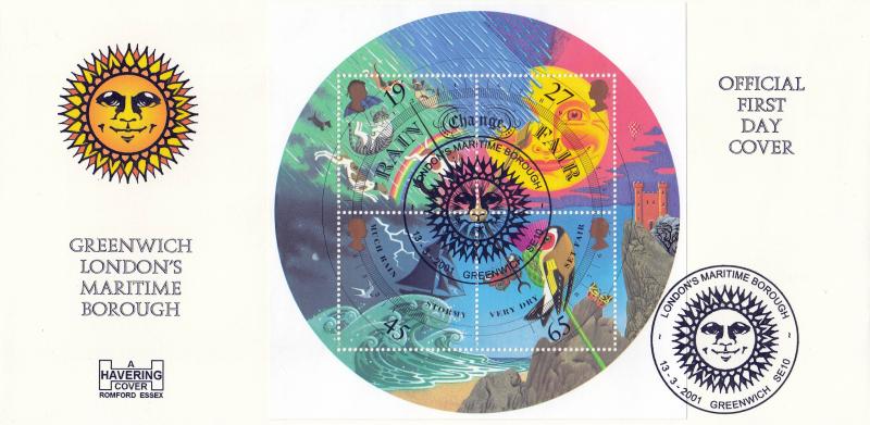 2001 (03) Weather (M/S) - Havering 'Greenwich, London's Maritime Borough' Official