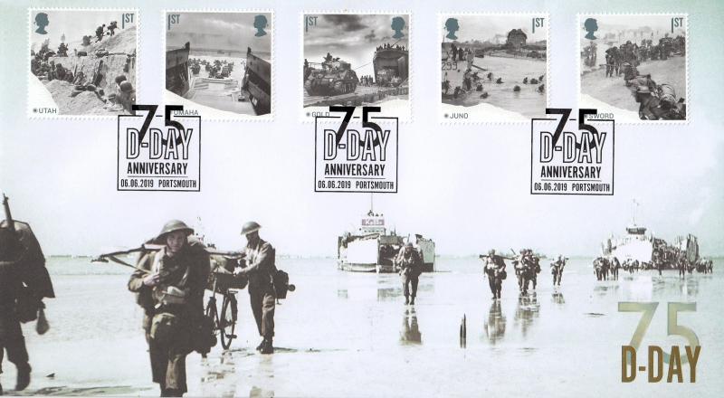 2019 (06) D-Day Landing (M/S) - Internet 'Portsmouth' Official