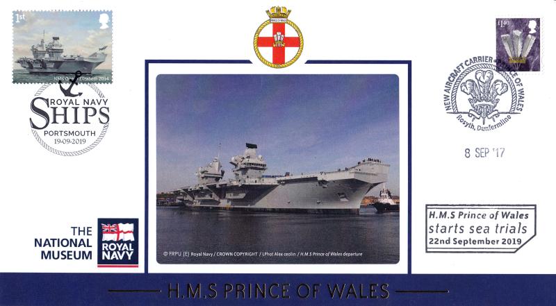 2019 (09) Royal Navy Ships - Internet 'Portsmouth' Official (s) - HMS Prince of Wales Version