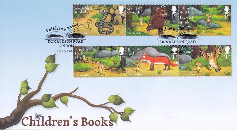 2019 (10) The Gruffalo (Stamps) - Internet 'Donaldson Road' Official