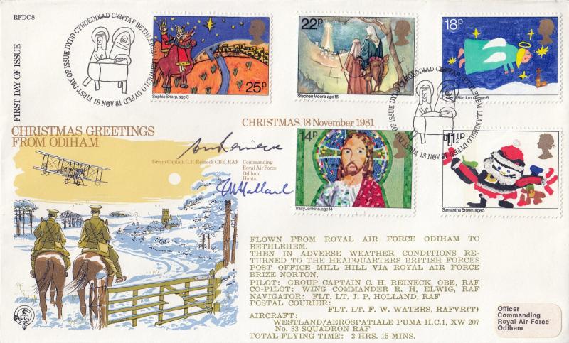 1981 (11) Christmas - Forces RFDC 8 'Bethlehem' Special