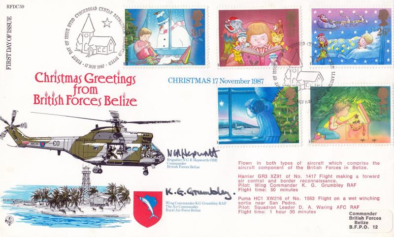 1987 (11) Christmas - Forces RFDC 59 'Bethlehem' Special