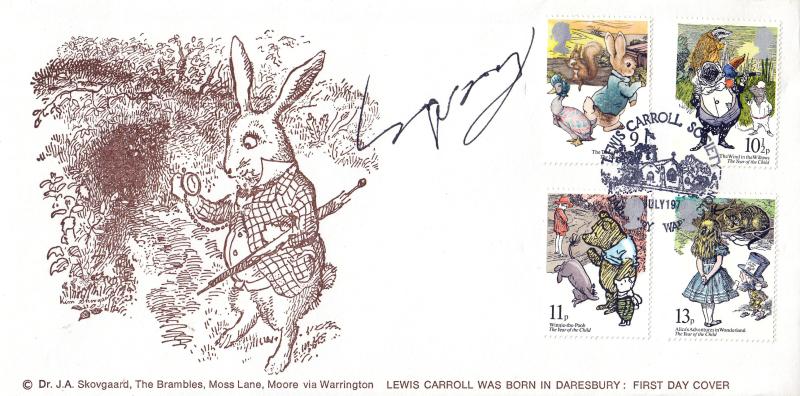 1979 (07) Year Of The Child - Lewis Carroll Society Official - Signed by Roald Dahl