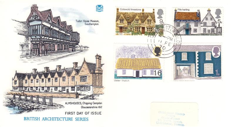 1970 (02) Cottages - Stuart (Colour Version) - Cirencester CDS