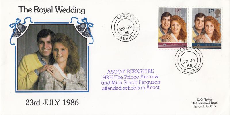 1986 (07) Wedding - DGT (Yellow Jumper) Cover - Ascot CDS