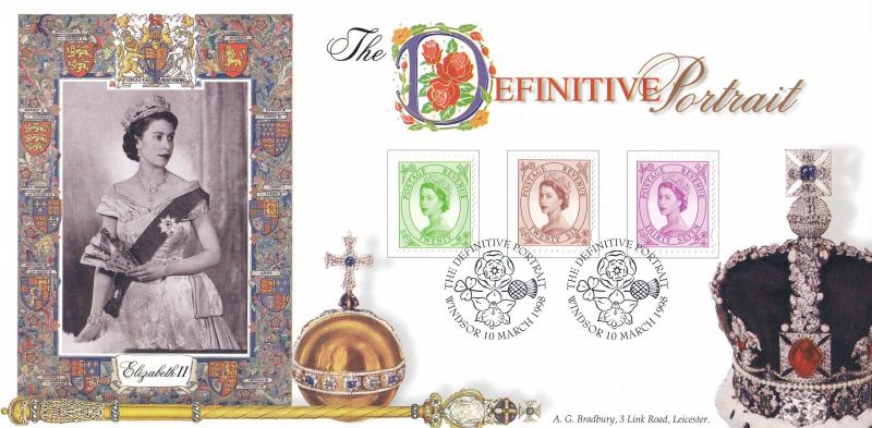 1998 (03) Definitive Portrait - Bradbury (Wildings) Official