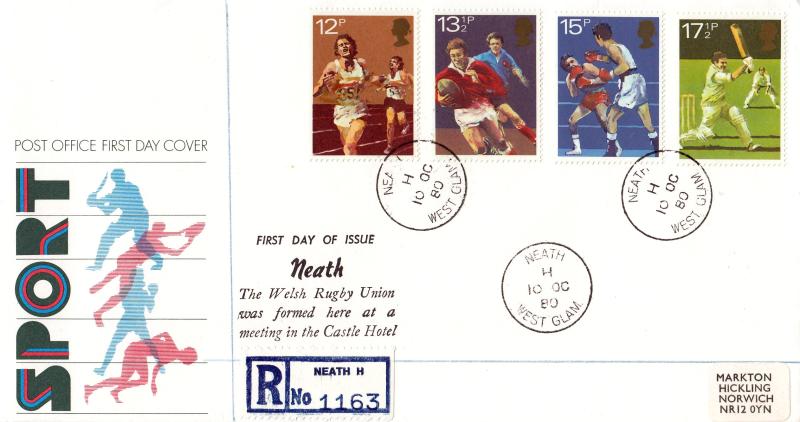 1980 (10) Sport - PO - Neath CDS