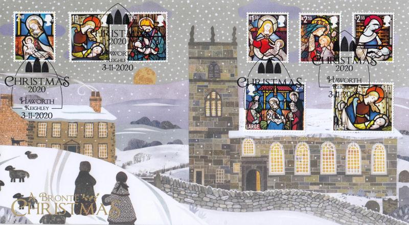 2020 (11) Christmas (Stamps) - Internet 'Haworth' Official