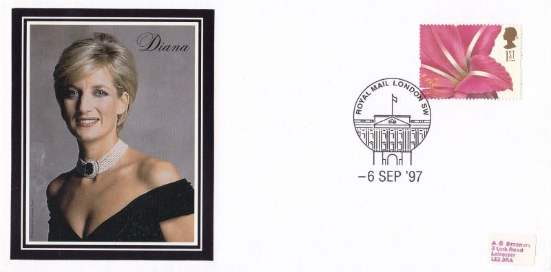 1997 (09) Princess Diana - Bradbury Funeral Day Commemorative Cover
