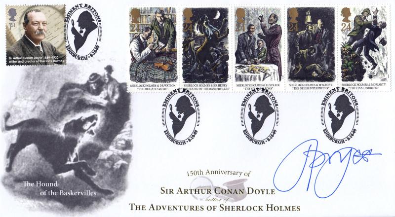 2009 (10) Eminant Britons - Internet 'Sherlock Holmes' Special - Signed by Jonathan Pryce