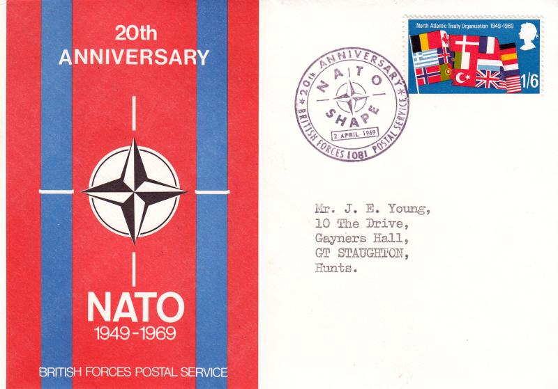 1969 (04) Anniversaries - NATO Shape Official (s)