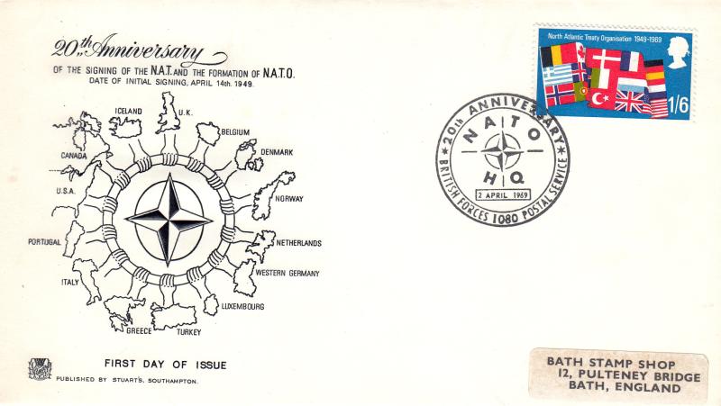 1969 (04) Anniversaries - Stuart - NATO HQ H/S