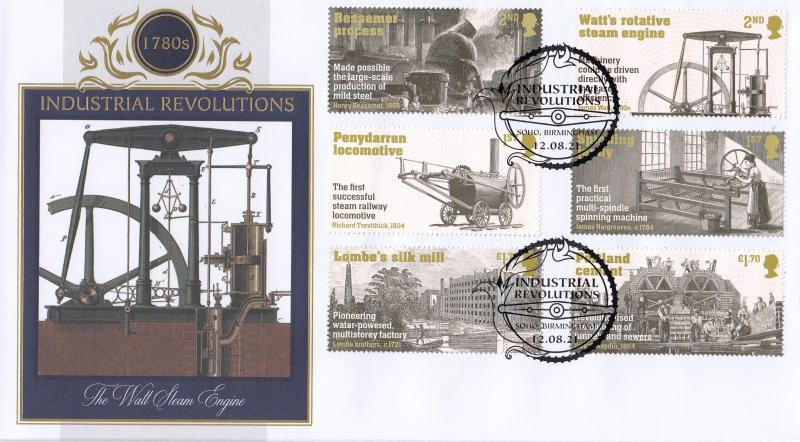 2021 (08) Industrial Revolutions (Stamps) - Internet 'Soho, Birmingham' Official