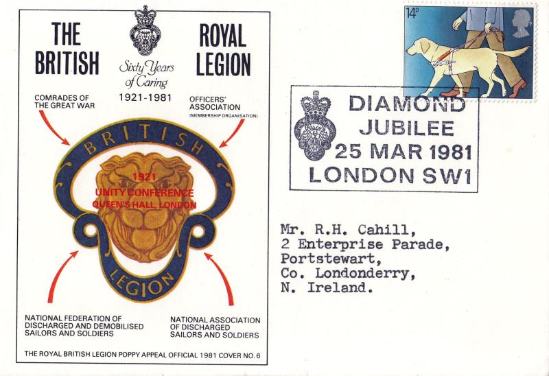 1981 (03) Disabled - Royal British Legion Official (s)