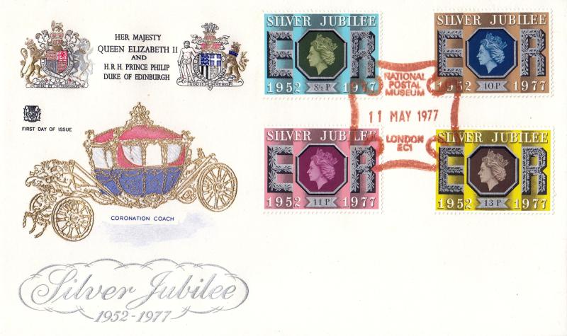 1977 (05) Jubilee - Stuart - National Postal Museum H/S