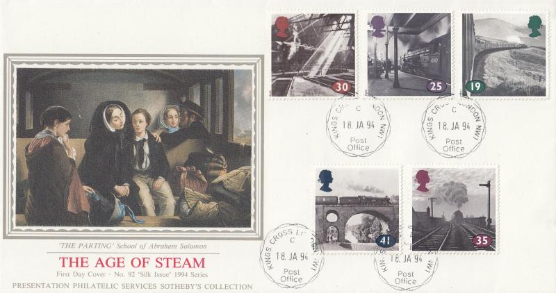1994 (01) The Age of Steam - PPS 'Silk' - Kings Cross CDS