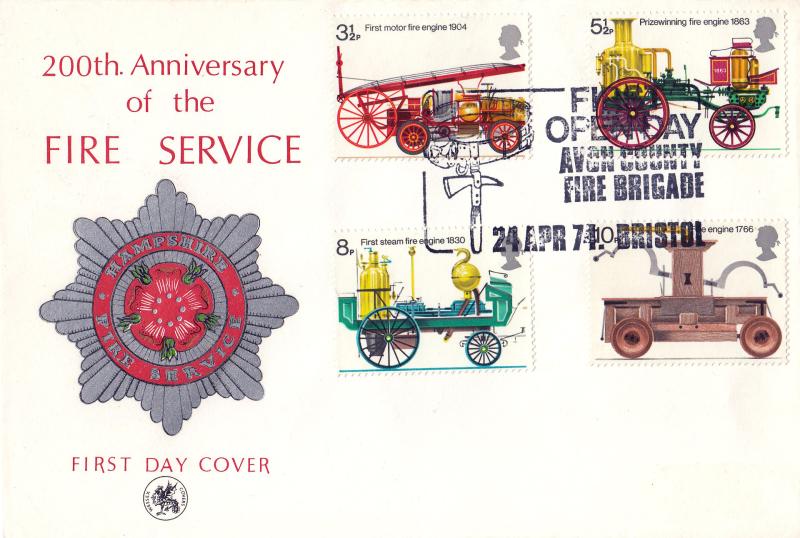 1974 (04) Fire Services - Wessex - Avon County Fire Brigade H/S