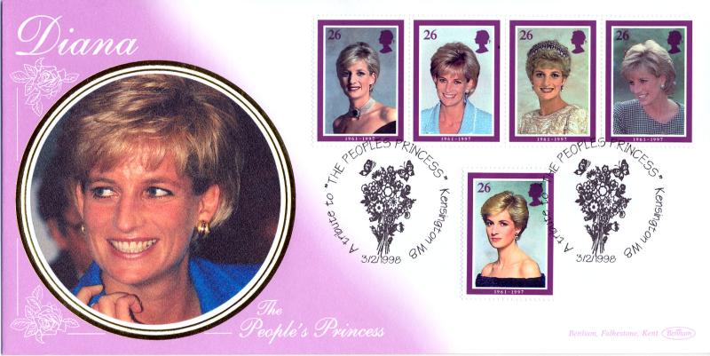 1998 (02) Diana - Benham 'The People's Princess' Special - People Princess, Kensington Flowers H/S