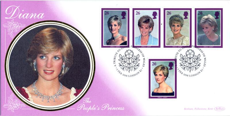 1998 (02) Diana - Benham 'The People's Princess' Special - Tribute To Diana, London E1 H/S