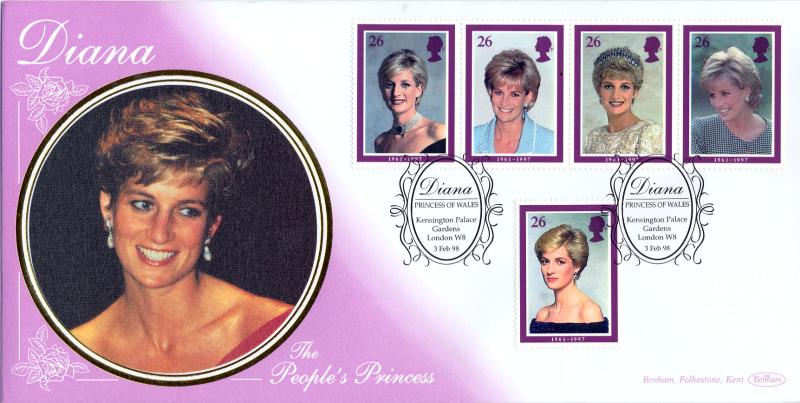 1998 (02) Diana - Benham 'The People's Princess' Special - Kensington Palace Gardens, W8 H/S