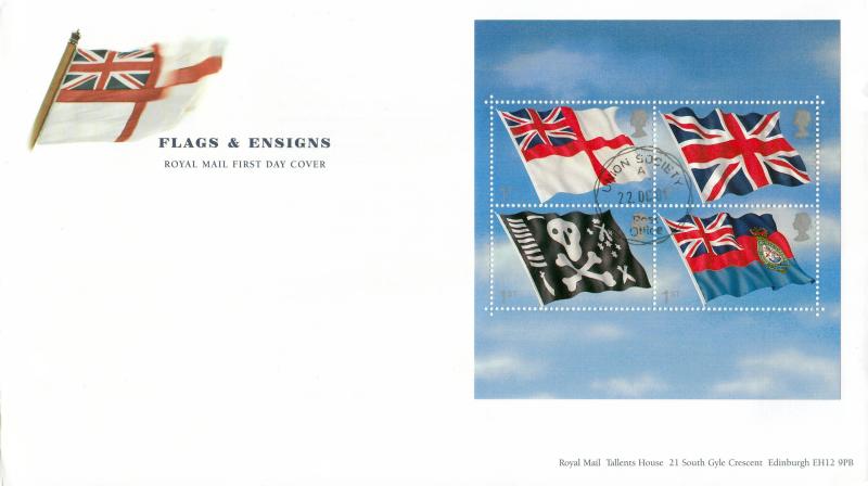 2001 (10) Flags & Ensigns - RM - Union Society CDS