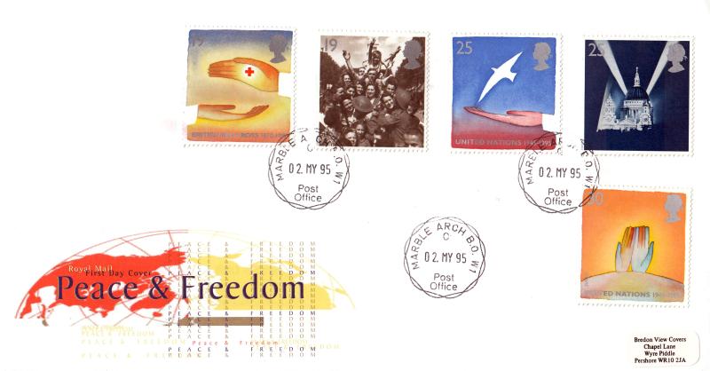 1995 (05) VE Day - RM - Marble Arch CDS