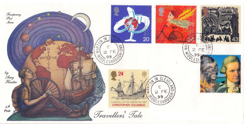 1999 (02) Travellers - 4d Post - Marton in Cleveland CDS