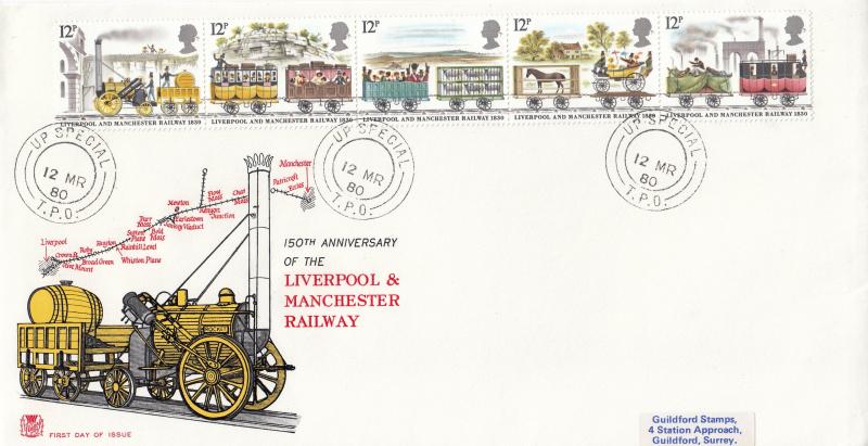 1980 (03) Liverpool & Manchester Railway - Stuart - UP Special TPO & Down Special TPO PAIR