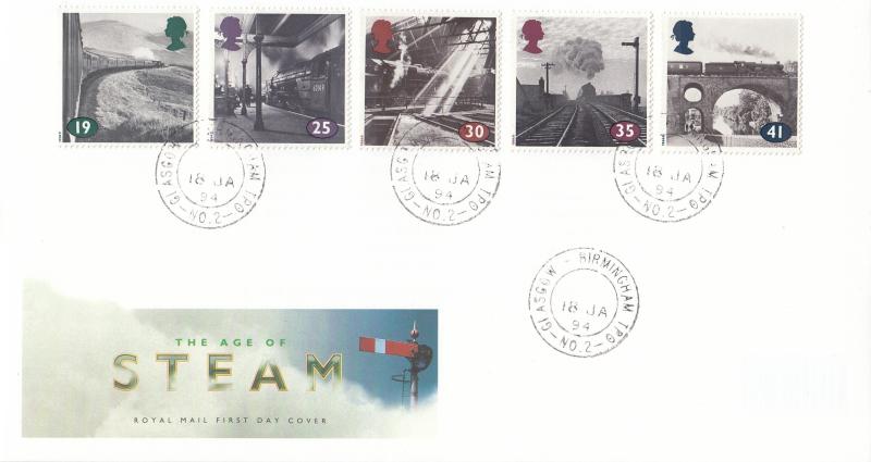 1994 (01) The Age of Steam - RM - Glasgow-Birmingham TPO No 2 Side CDS