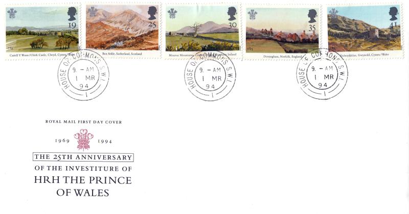 1994 (03) Prince of Wales Paintings - RM - House of Commons CDS
