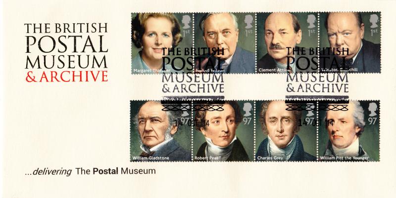 2014 (10) British Prime Ministers - British Postal Museum & Archive (BPMA) Official