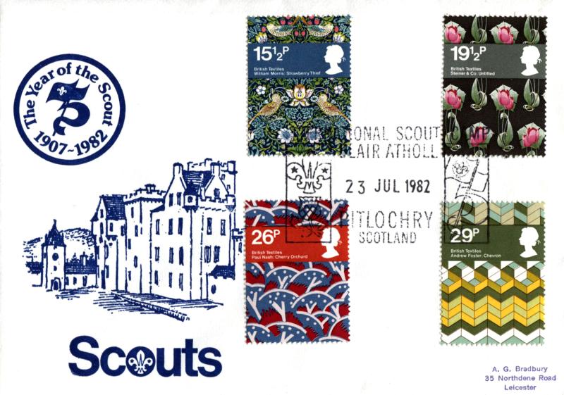 1982 (07) Textiles - Scottish Scouts 'Blair Athol' Official