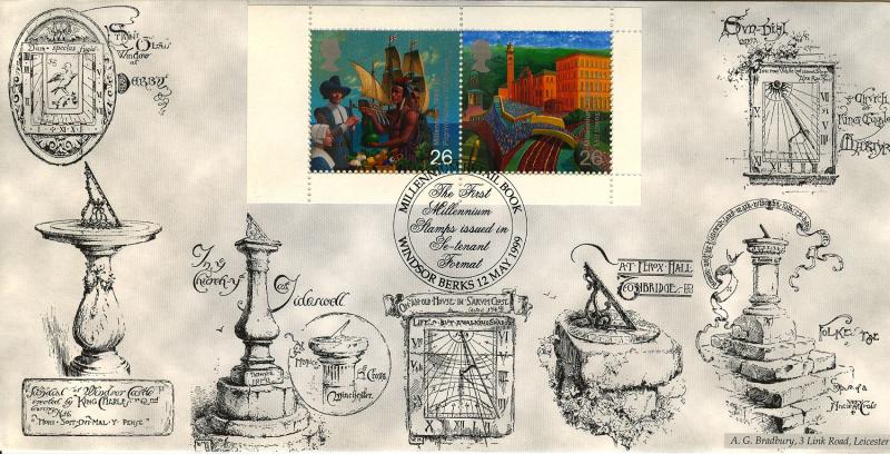 1999 (05) Millennium Retail Booklet - Bradbury 'Windsor' Official