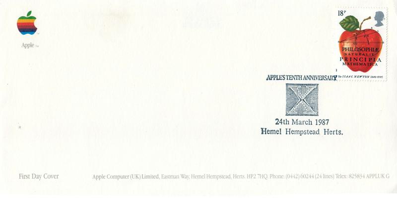 1987 (03) Isaac Newton - Arlington Apple's Tenth Anniversary Official (18p)