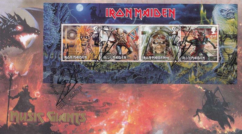 2023 (01) Iron Maiden (M/S) - Internet 'Maidenhead Road' Official