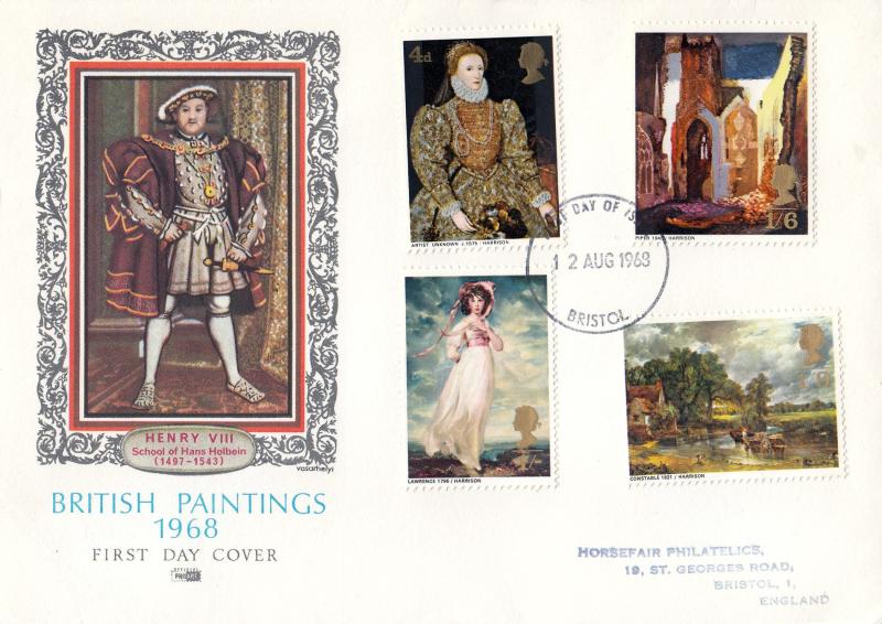 1968 (08) Paintings - Philart - Bristol FDI