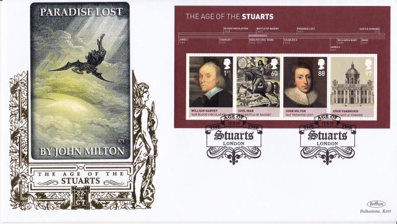 2010 (06) The House of Stuarts (M/S) - Benham Gold (500) Official