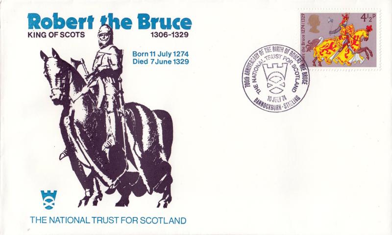 1974 (07) Great Britons - National Trust for Scotland Official (s)