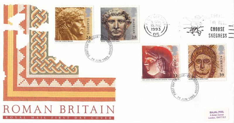 1993 (06) Roman Britain - RM - Choose The Best, Choose Skegness Slogan